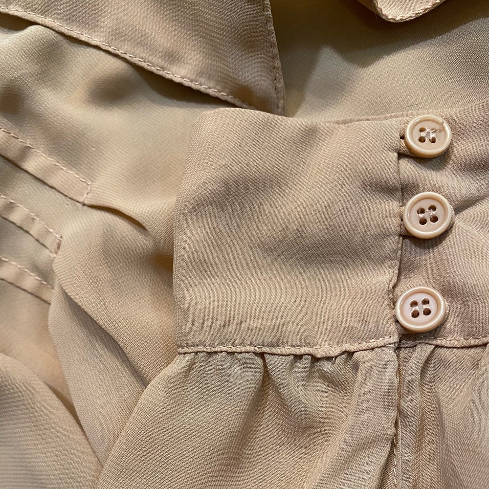 Flowy Tan Blouse